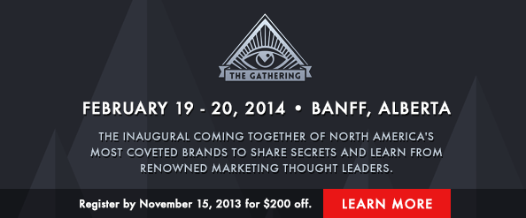 The Gathering: Secret Marketing Conference on Cult Brands